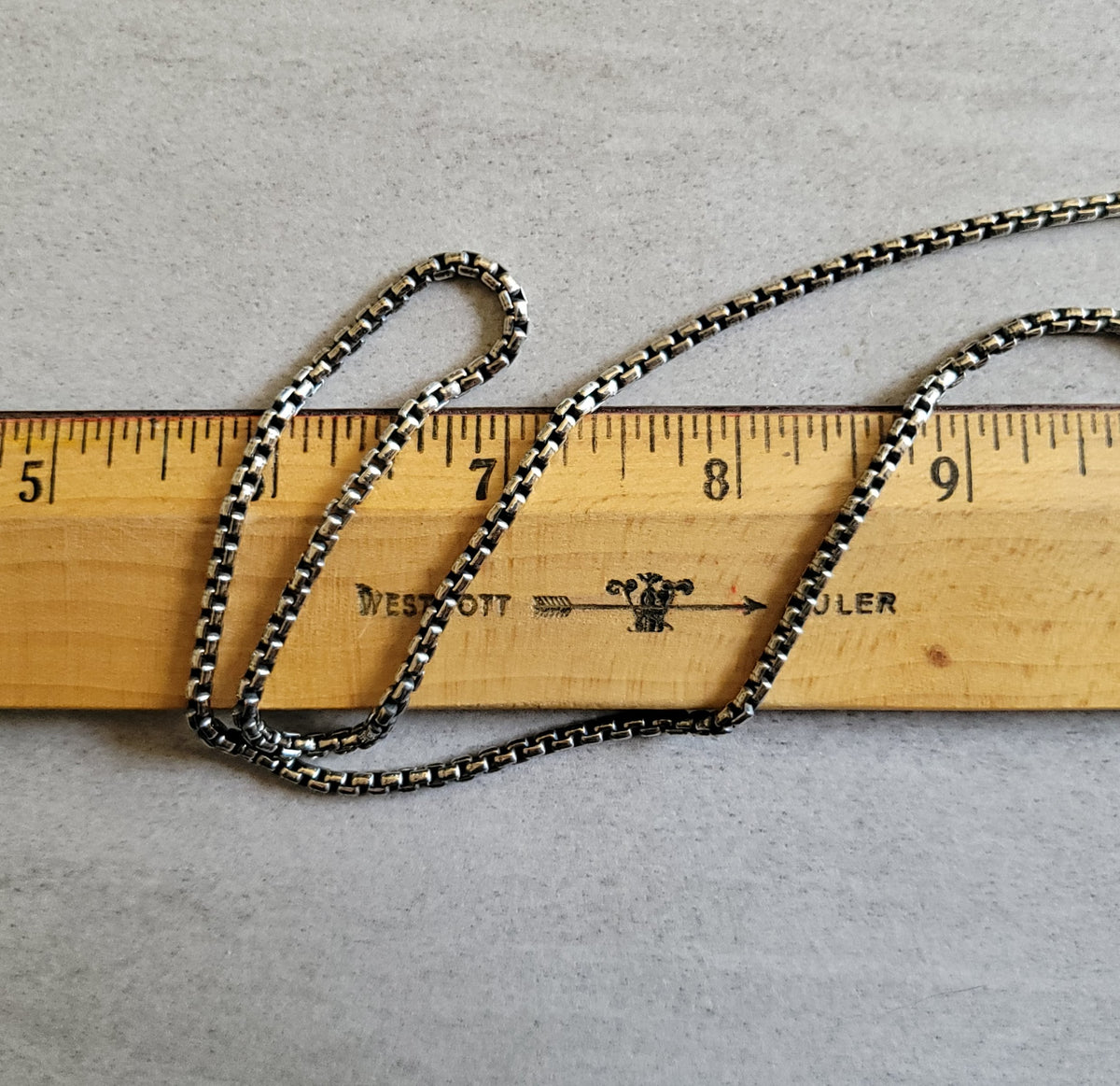 Sterling Silver Box Chains – MaisyGraceDesigns