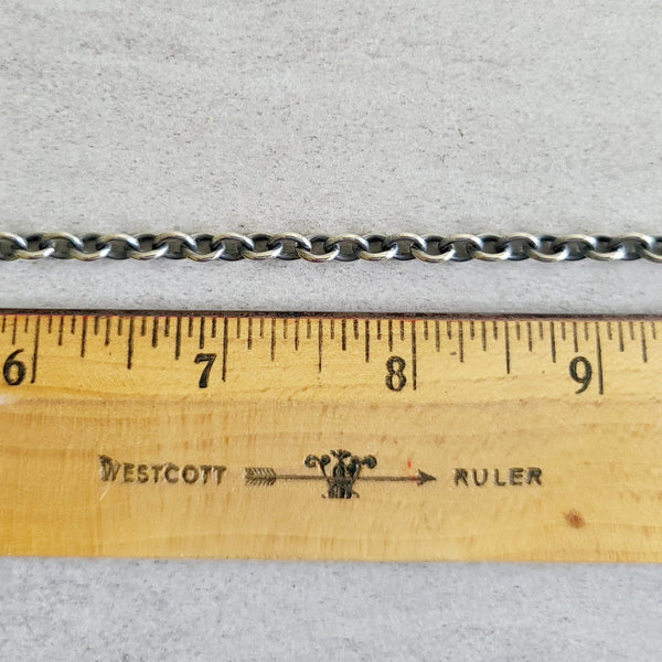 925 Oval Cable Chain, 5.4mm
