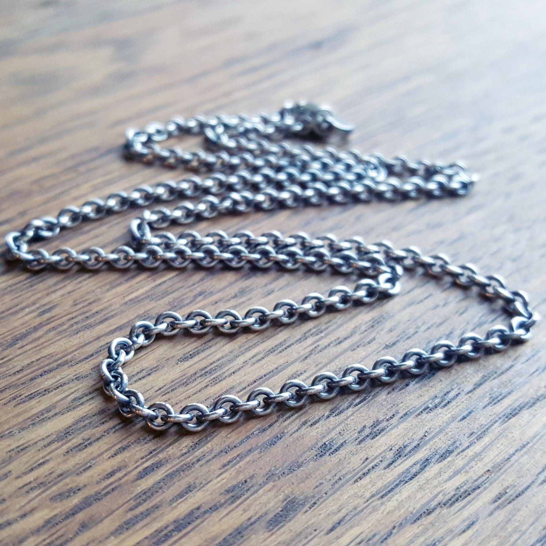 The Everyday Chain, Sterling Silver Cable Style, 2.8mm