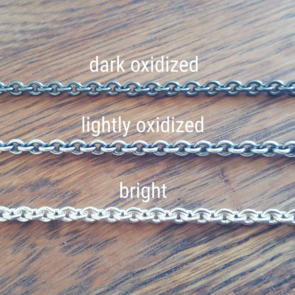 Oxidized Sterling Silver Bracelet Braided Serpentine