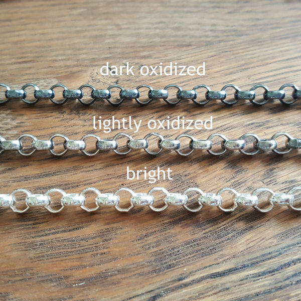 Chunky Man's Chain With Large Round Rolo Links, 6.3mm
